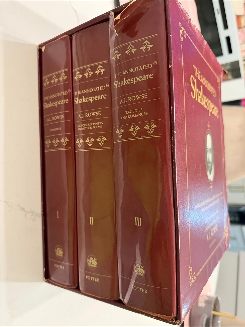 The Annotated Shakespeare - A.L. Rowse First Edition!